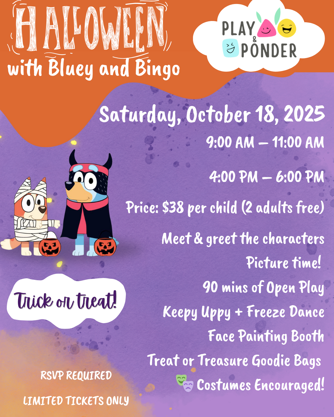 Halloween with Bluey & Bingo ππΎ