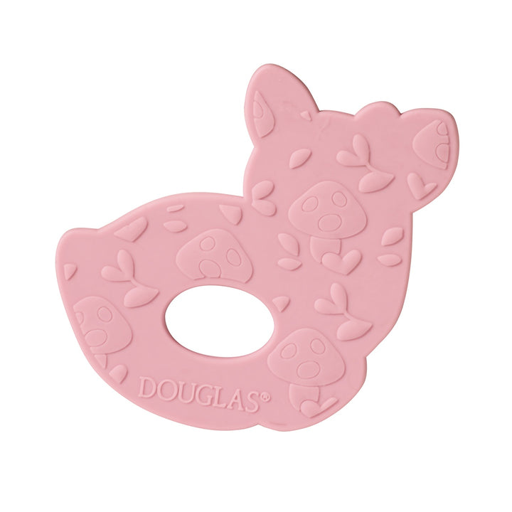 Farrah Pink Fawn Silicone Teether