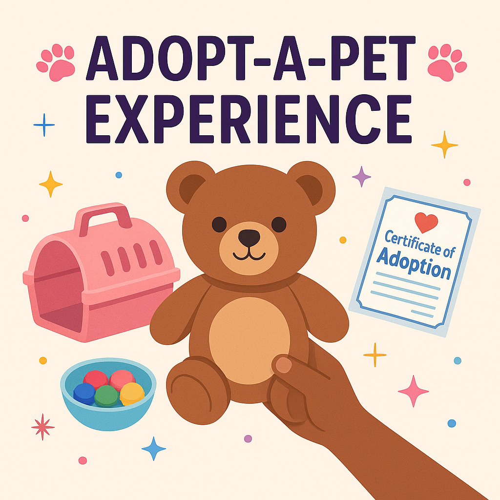 🐾 Adopt-a-Pet Experience – Sunday, July 13 | 12 PM – 2 PM