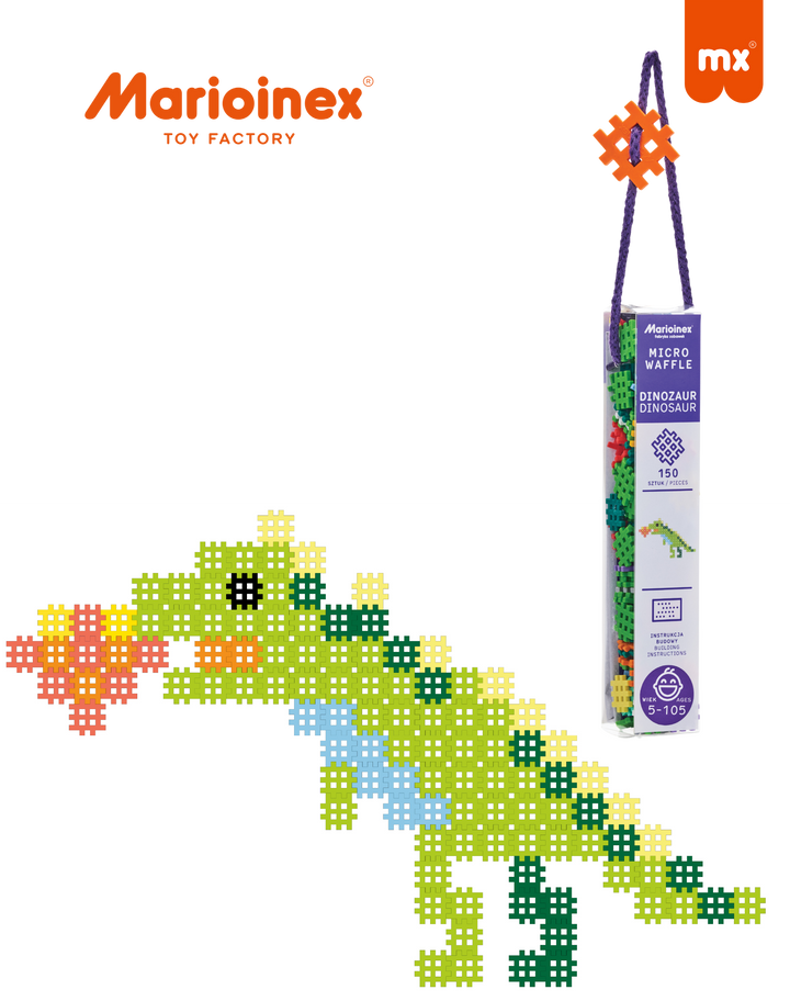 Micro Waffles (150 PCS) Dinosaur