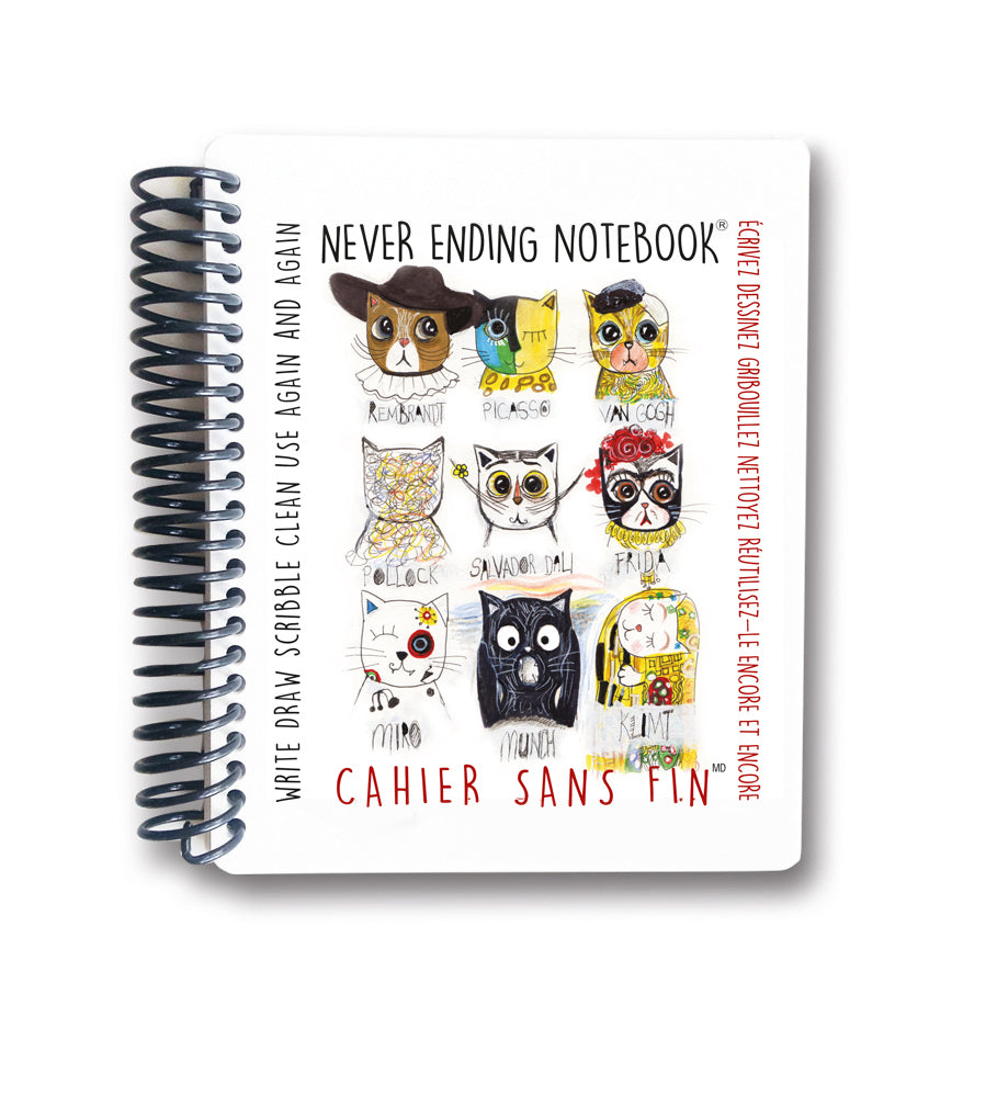Funny Mat Never Ending Notebook Small