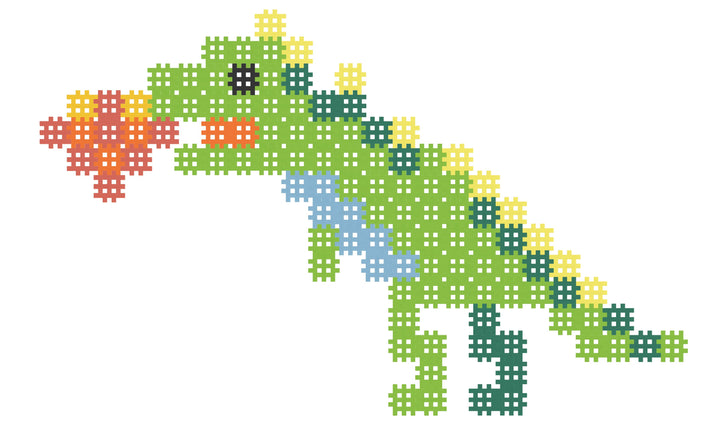 Micro Waffles (150 PCS) Dinosaur