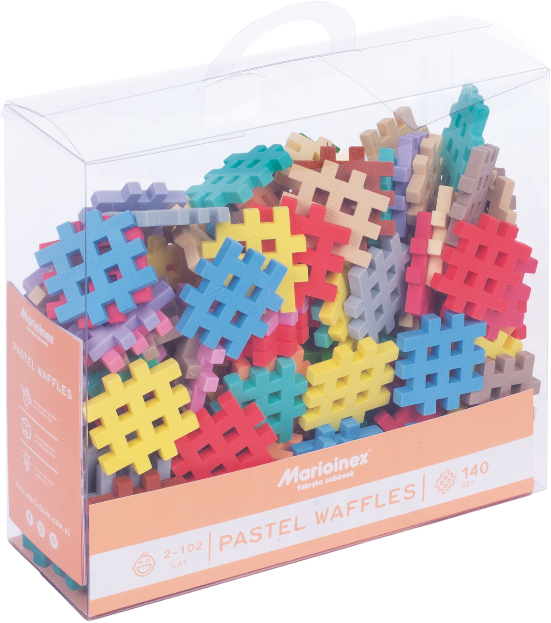 Mini Waffle Pastels 140