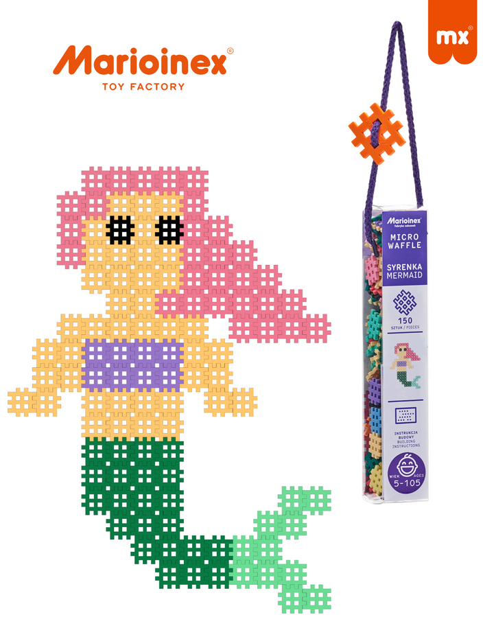 Micro Waffles (150 PCS) Mermaid