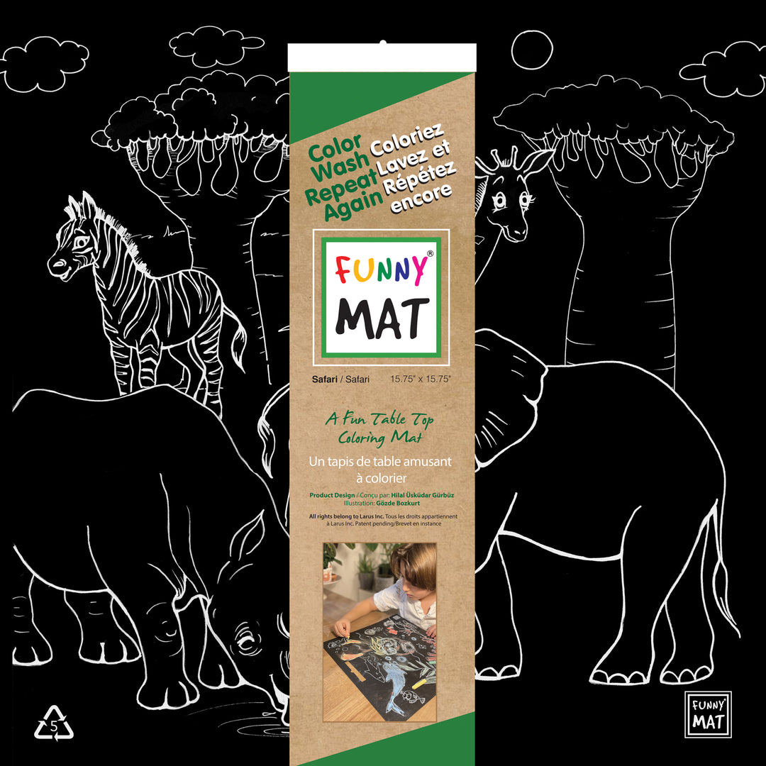 Funny Mat - Safari Black