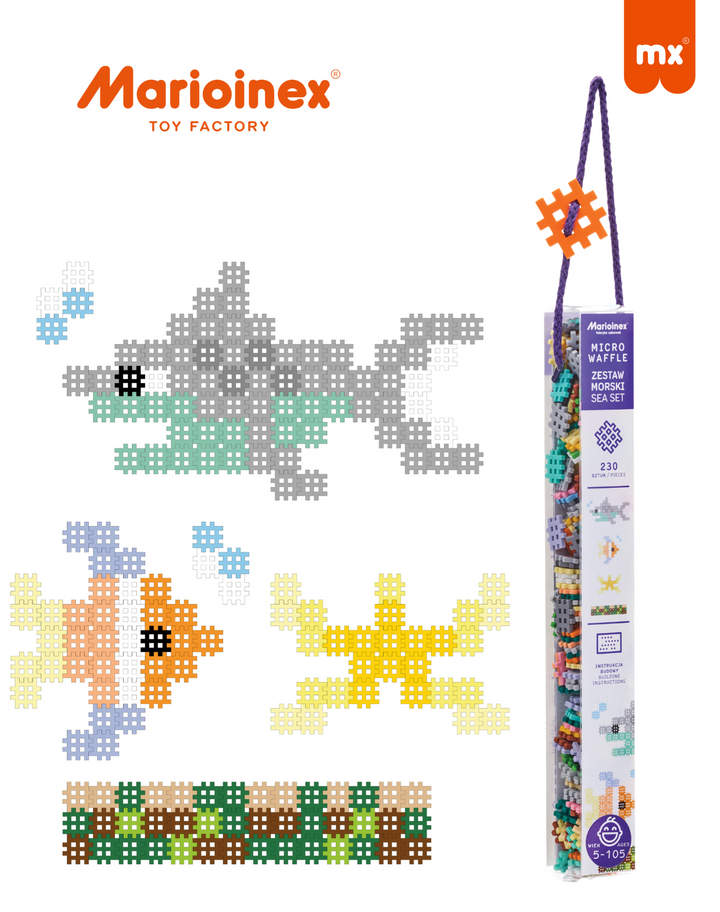 Micro Waffles (230 PCS) Sea Set