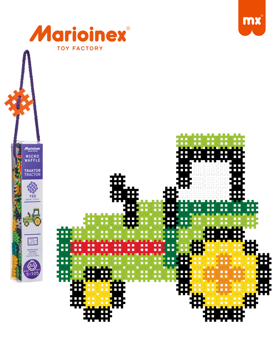 Micro Waffles (150 PCS) Tractor