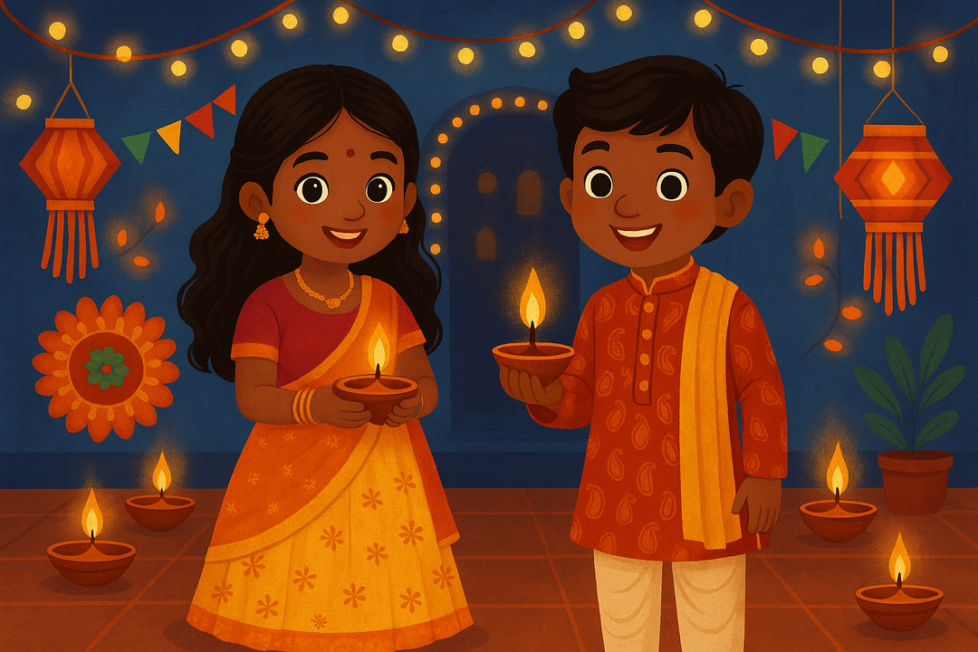 ✨ Celebrating Diwali with Kids: Light, Learning & Play at Play and Ponder