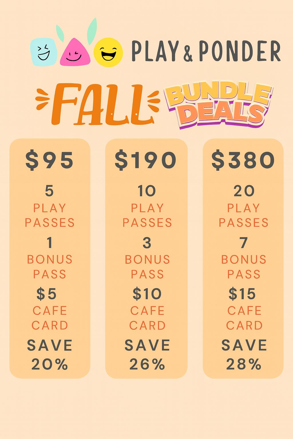 Kids’ Indoor Play Passes | Save on Fun at Play & Ponder Portland