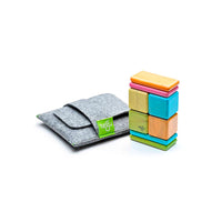 Original Pocket Pouch Magnetic Wooden Blocks 8 pieces