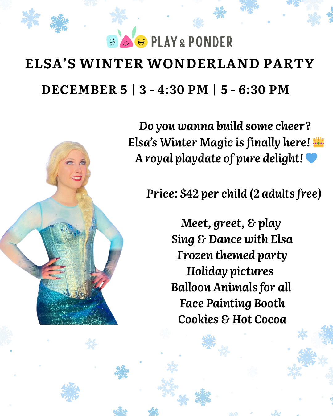 Queen Elsa's Winter Wonderland Party