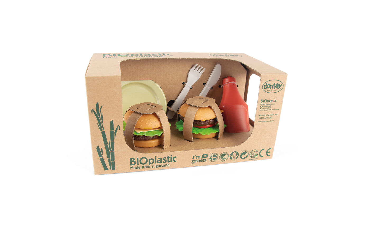 BIO Burger Set in Gift Box - 19pc  (Biobased)