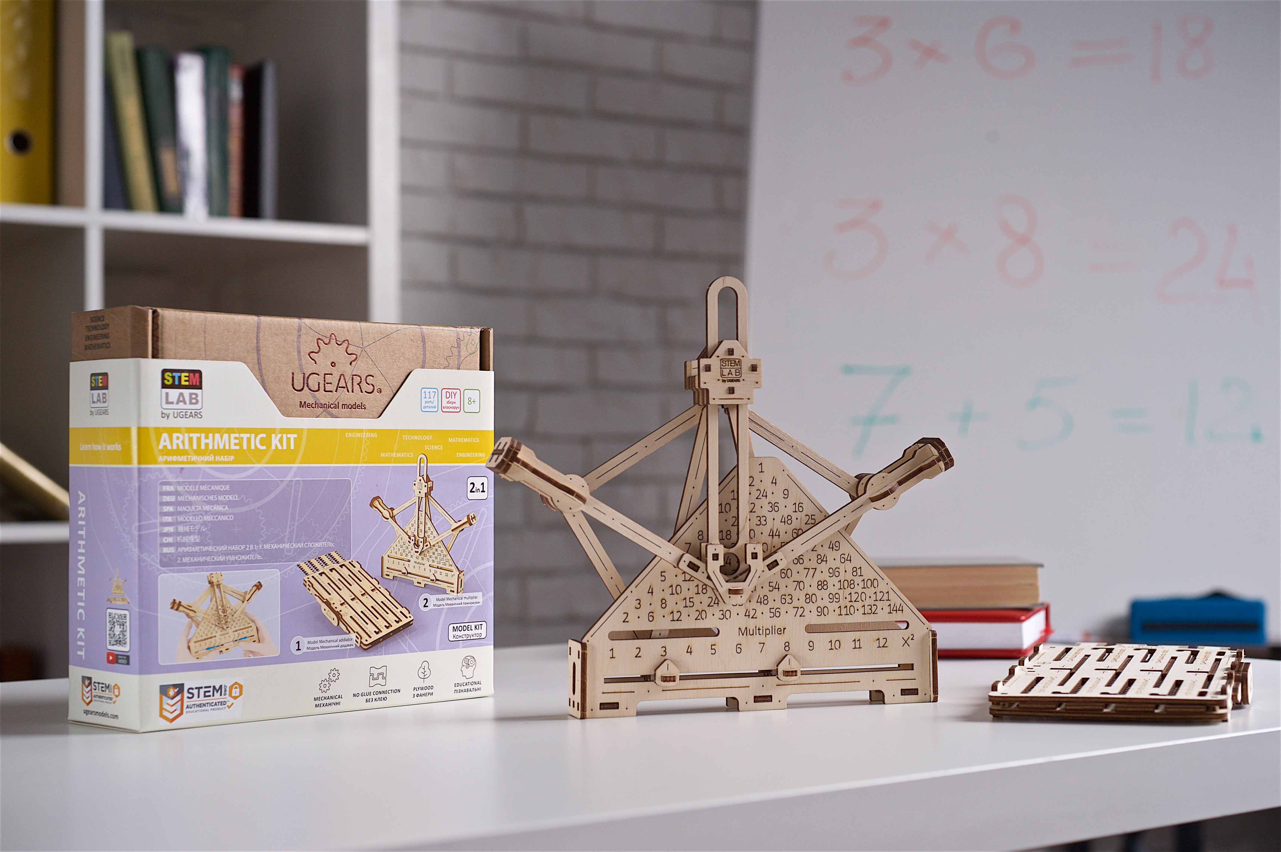 UGears STEM Lab Arithmetic Kit