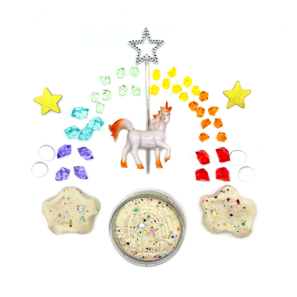 Unicorn Play Dough Kit - Vaniila Buttercream