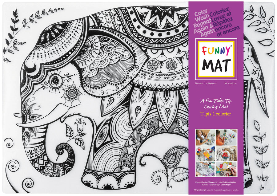 Funny Mat - Elephant