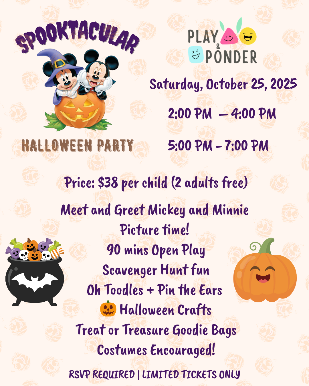 Mickey & Minnie’s Spooktacular Halloween 🎃🐭