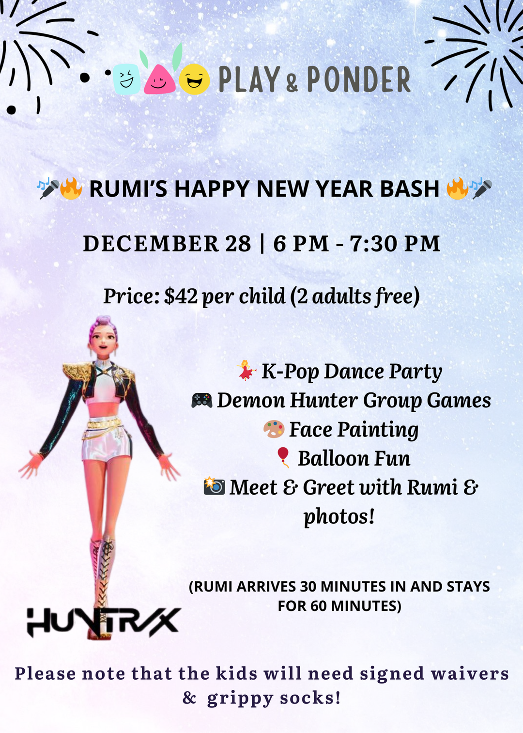 🎤🔥 RUMI’s HAPPY NEW YEAR BASH 🔥🎤