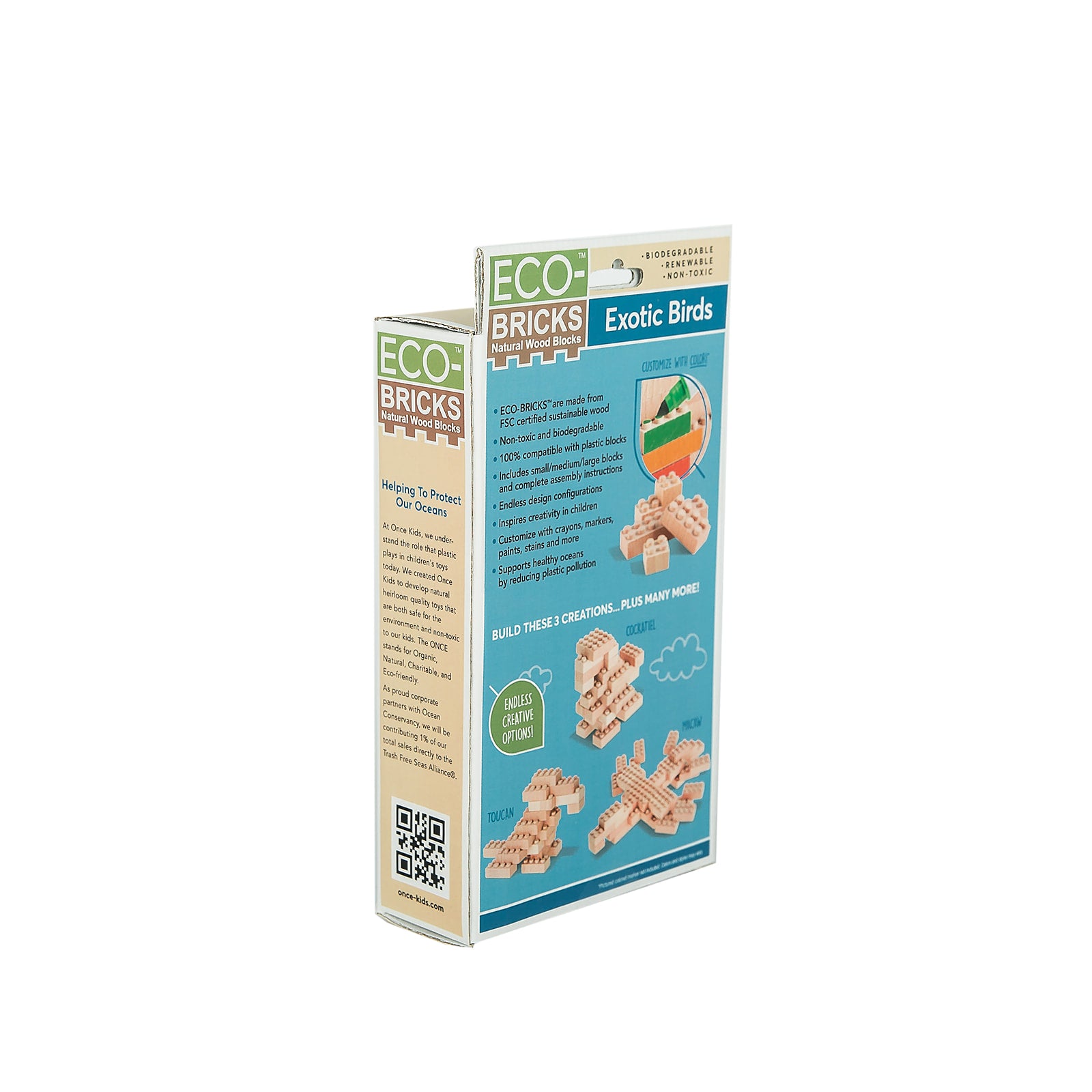 Eco-bricks 3 in 1 Birds