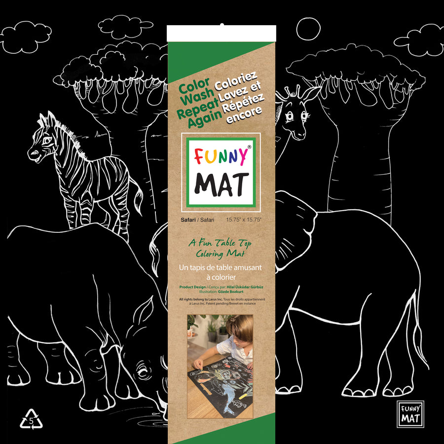 Funny Mat - Safari Black