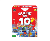 Guess in 10: States Of America | Trivia card game (ages 8+)