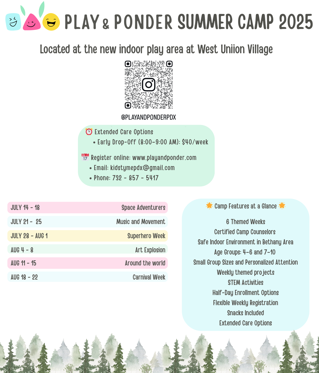 Summer Camp - Daily Drop Off