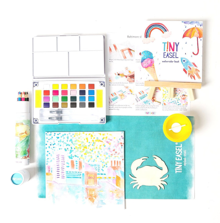 Tiny Easel Painter Box
