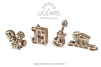 UGears U-Fidgets Creation (4 pcs)