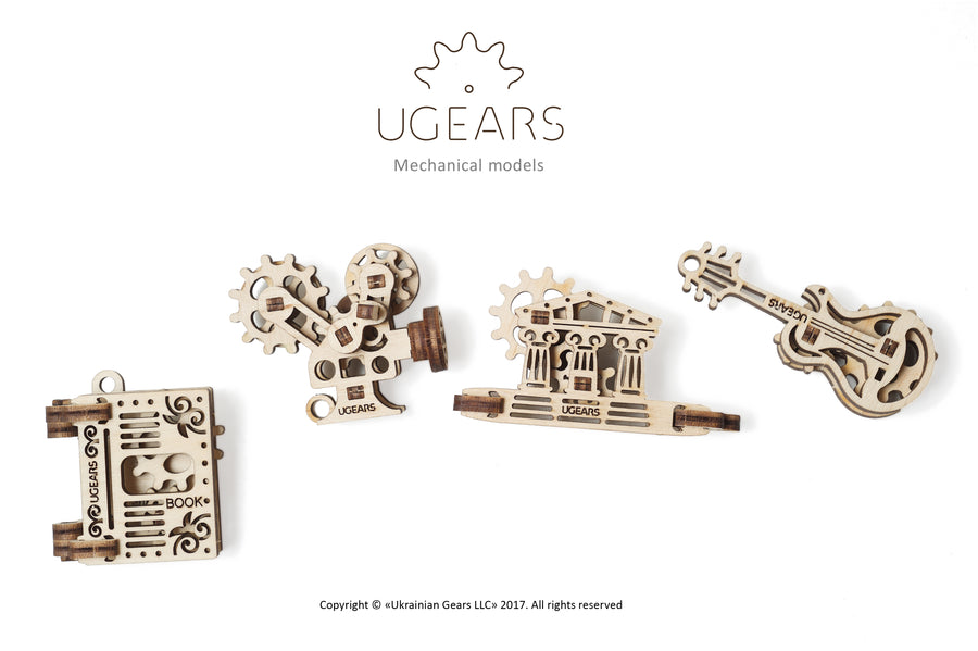 UGears U-Fidgets Creation (4 pcs)