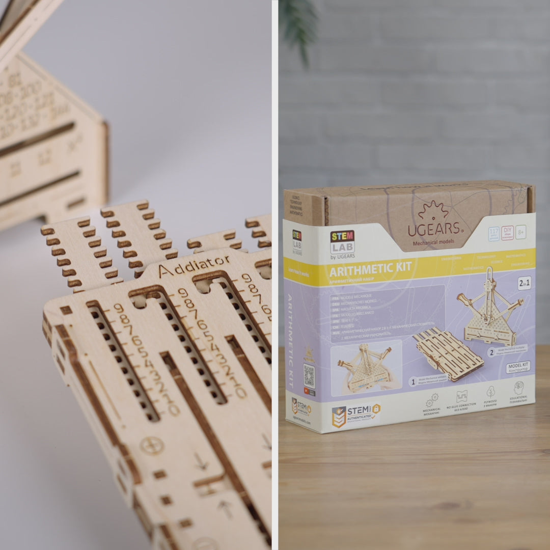 UGears STEM Lab Arithmetic Kit